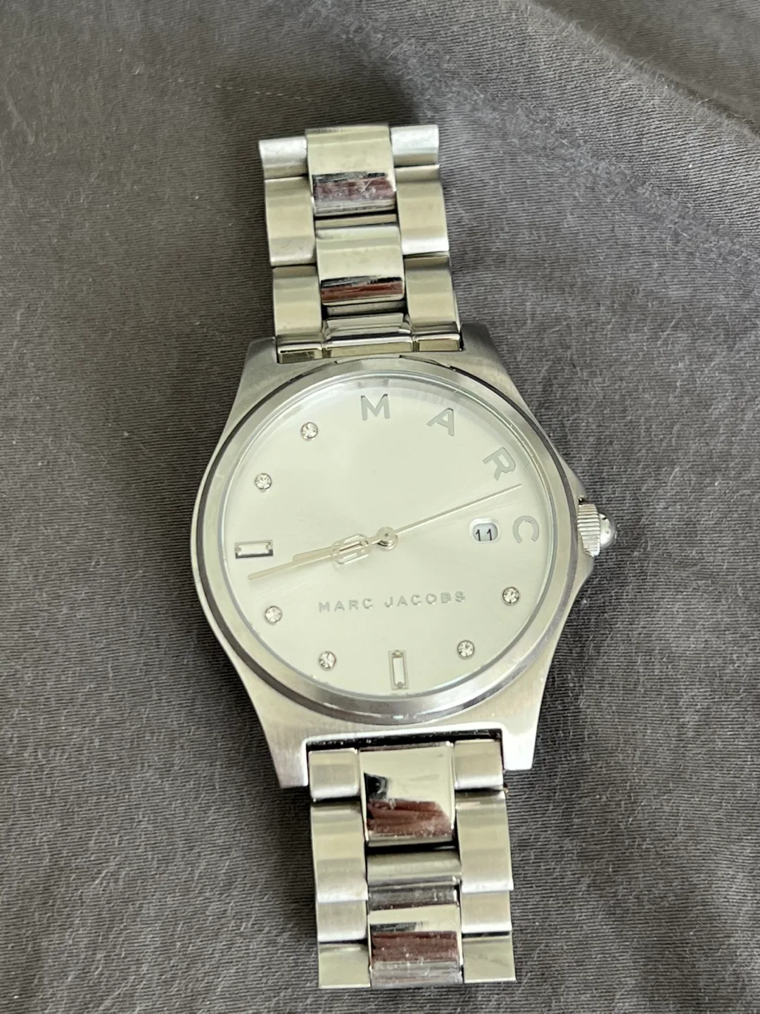 Marc Jacobs Women's Silver Watch thumbnail