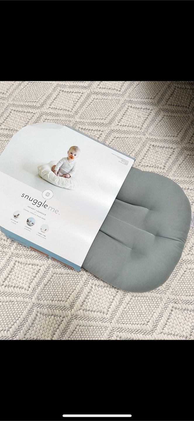 Snuggle Me Organic Infant Lounger - Sage - photo 2