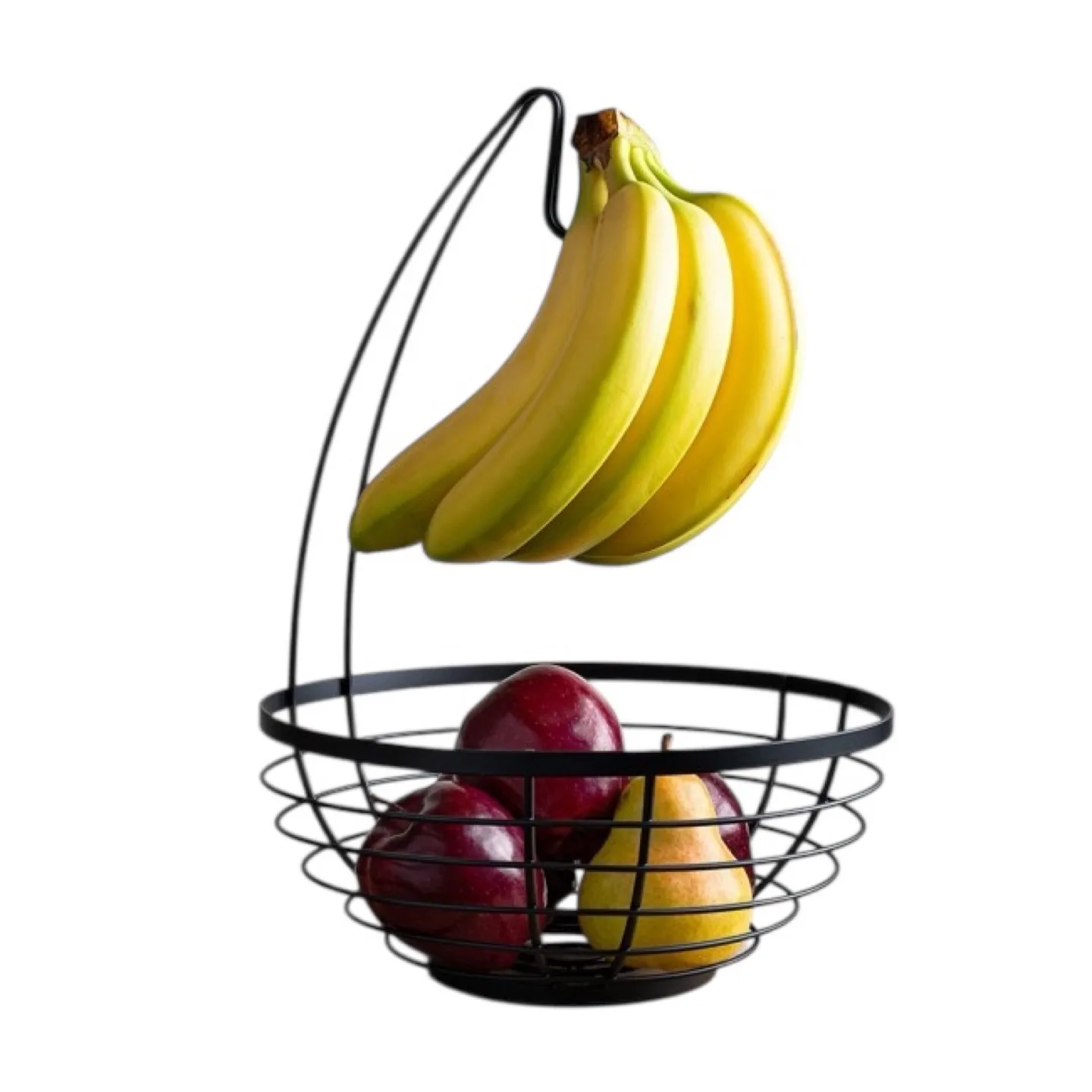 iDesign Banana Hanger Fruit Basket (Matte Black) thumbnail