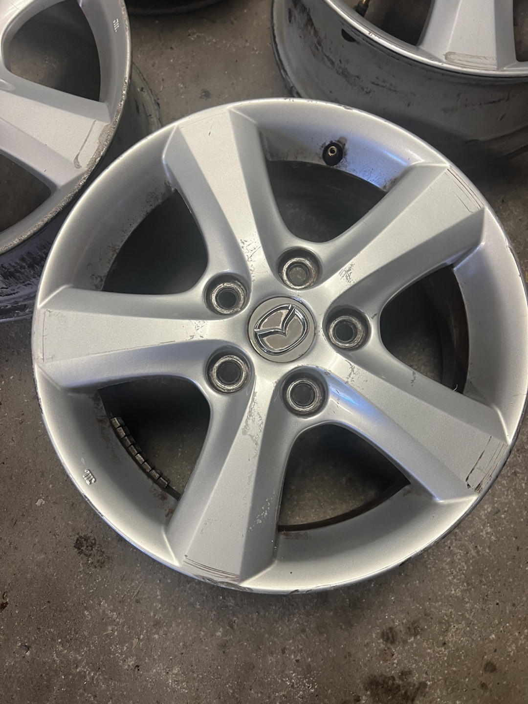 15” OEM Set of 4 Used Mazda Alloy Wheels