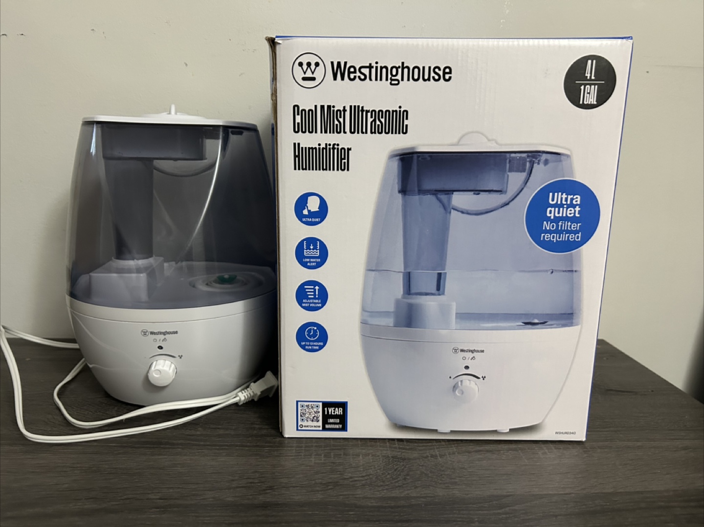 Westinghouse Cool Mist Ultrasonic Humidifier - 4L
