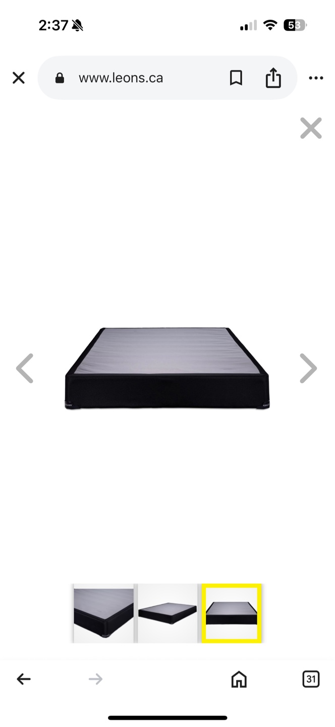 Queen Size BoxSpring - photo 3