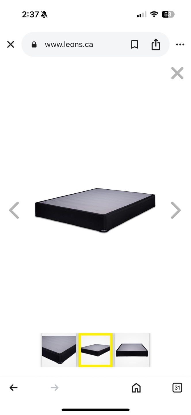 Queen Size BoxSpring - photo 2