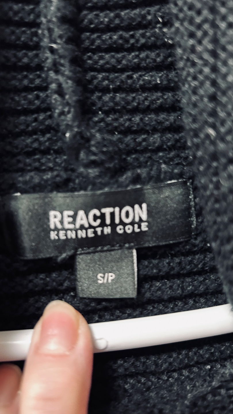 Kenneth Cole Reaction Black Sweater - Size Small - photo 3