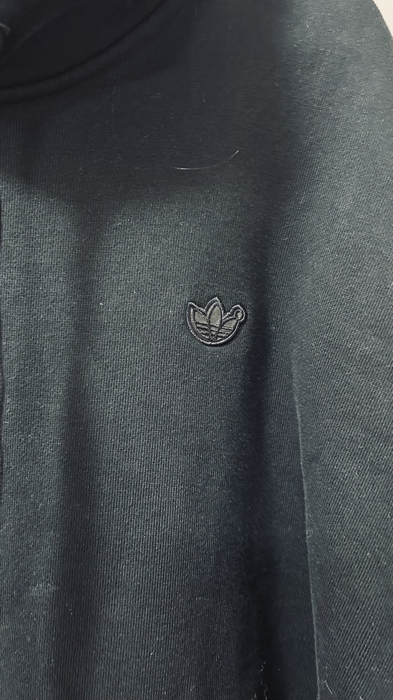 Adidas Oversized Black Hoodie - Size XL - photo 2