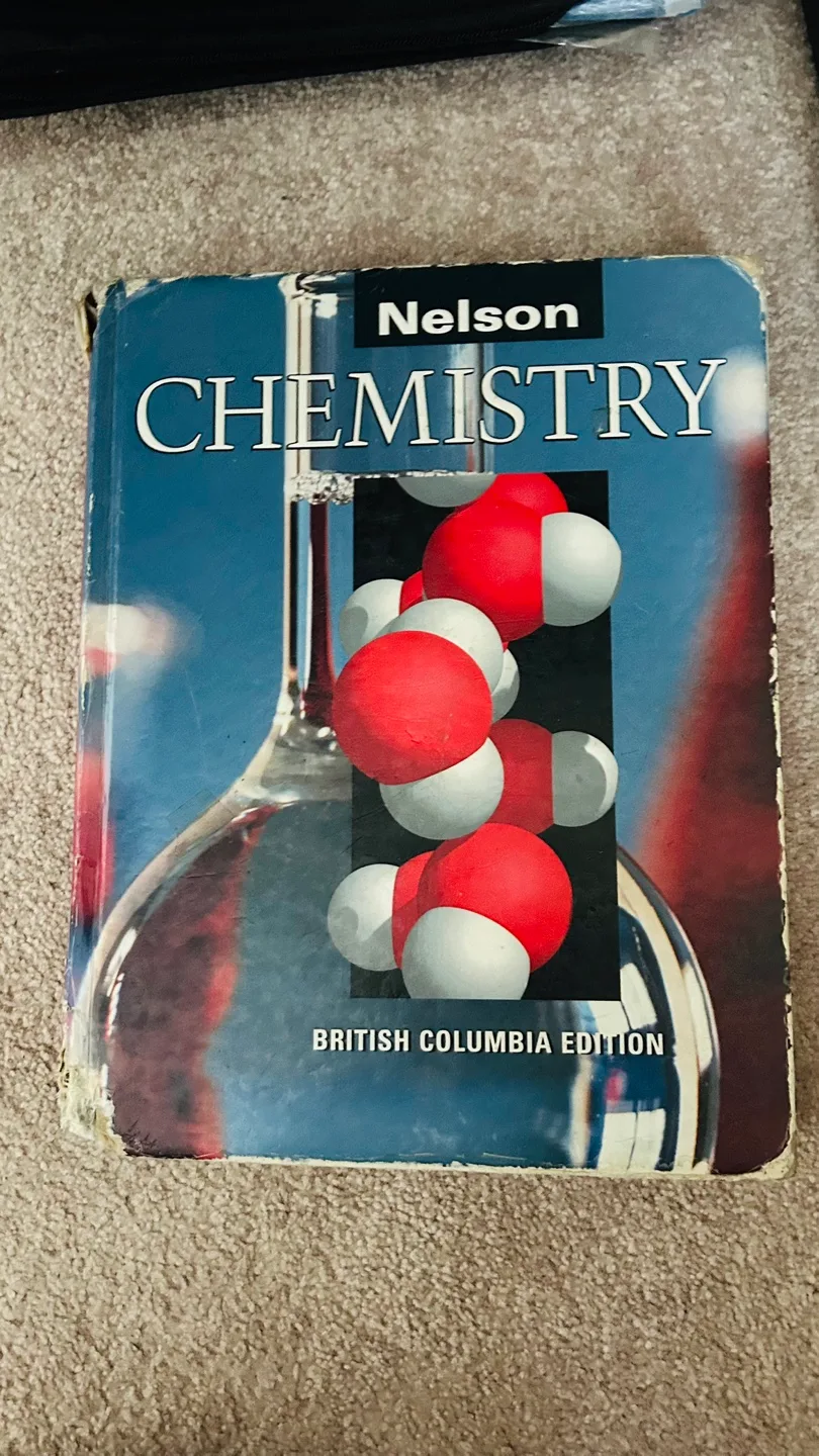 Nelson Chemistry Textbook - British Columbia Edition thumbnail