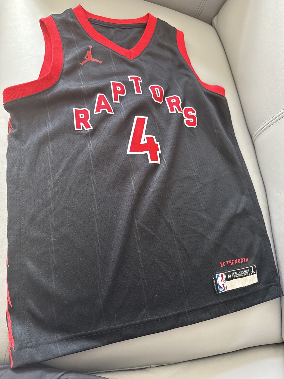 Youth Toronto Raptors Scottie Barnes Jersey Size M