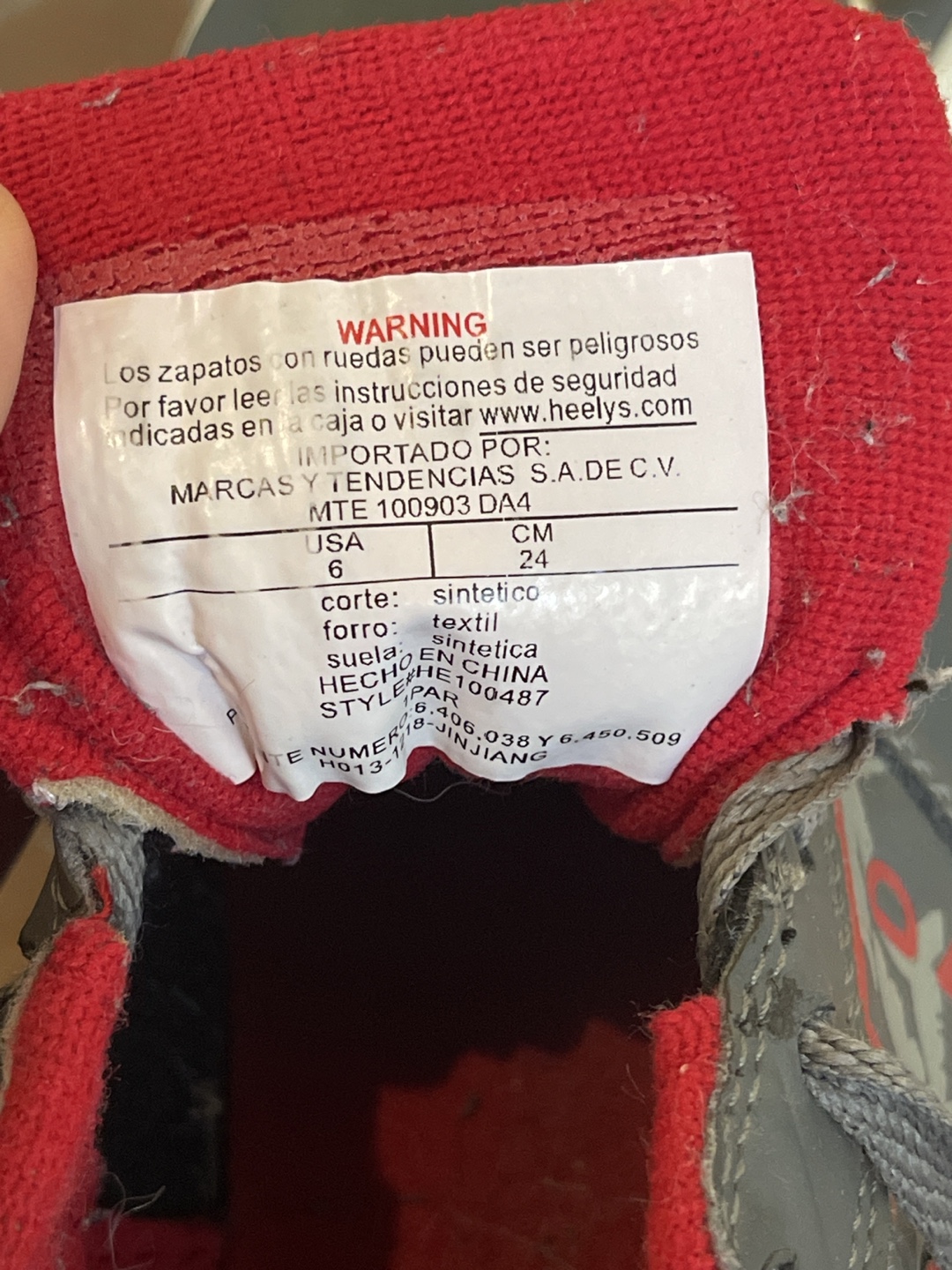 Heely's Kids' Rollerskates Size 6 - photo 5