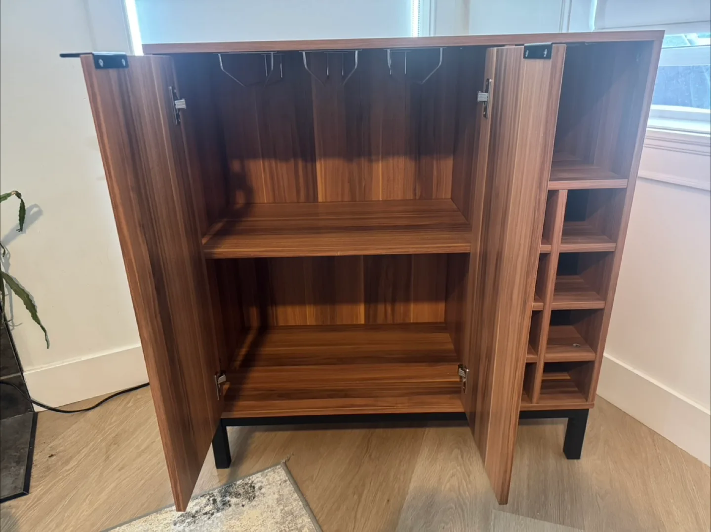 Orion Bar Cabinet (walnut finish) image indicator(5)