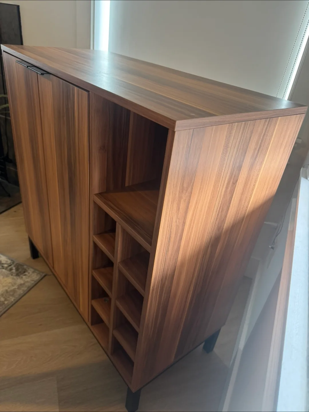 Orion Bar Cabinet (walnut finish) image indicator(3)