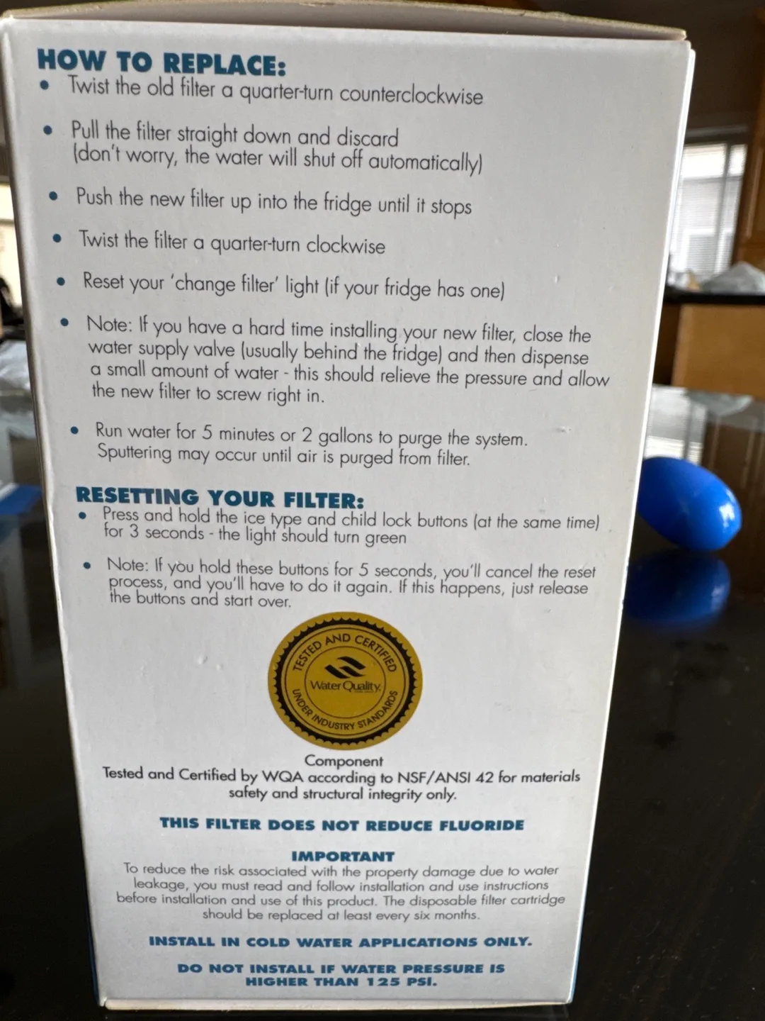 New Arrowpure Refrigerator Water Filter - Samsung DA29-0003G image indicator(2)