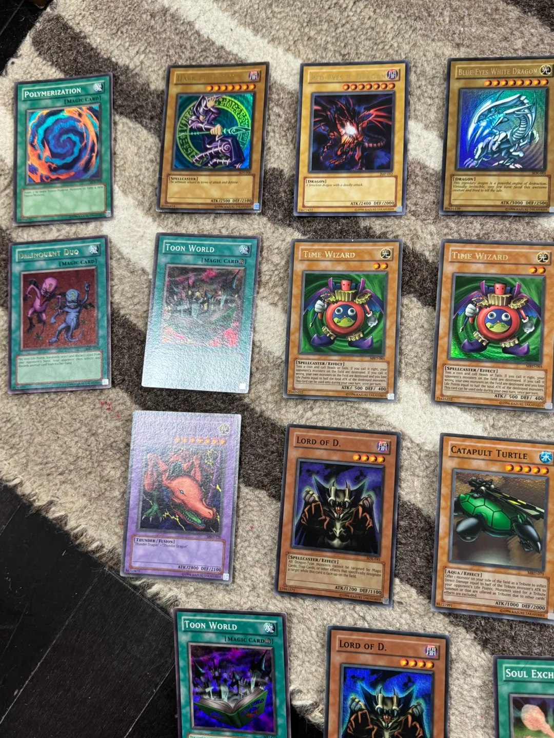 Collection of base set Yugioh cards (lots of holos) image indicator(3)