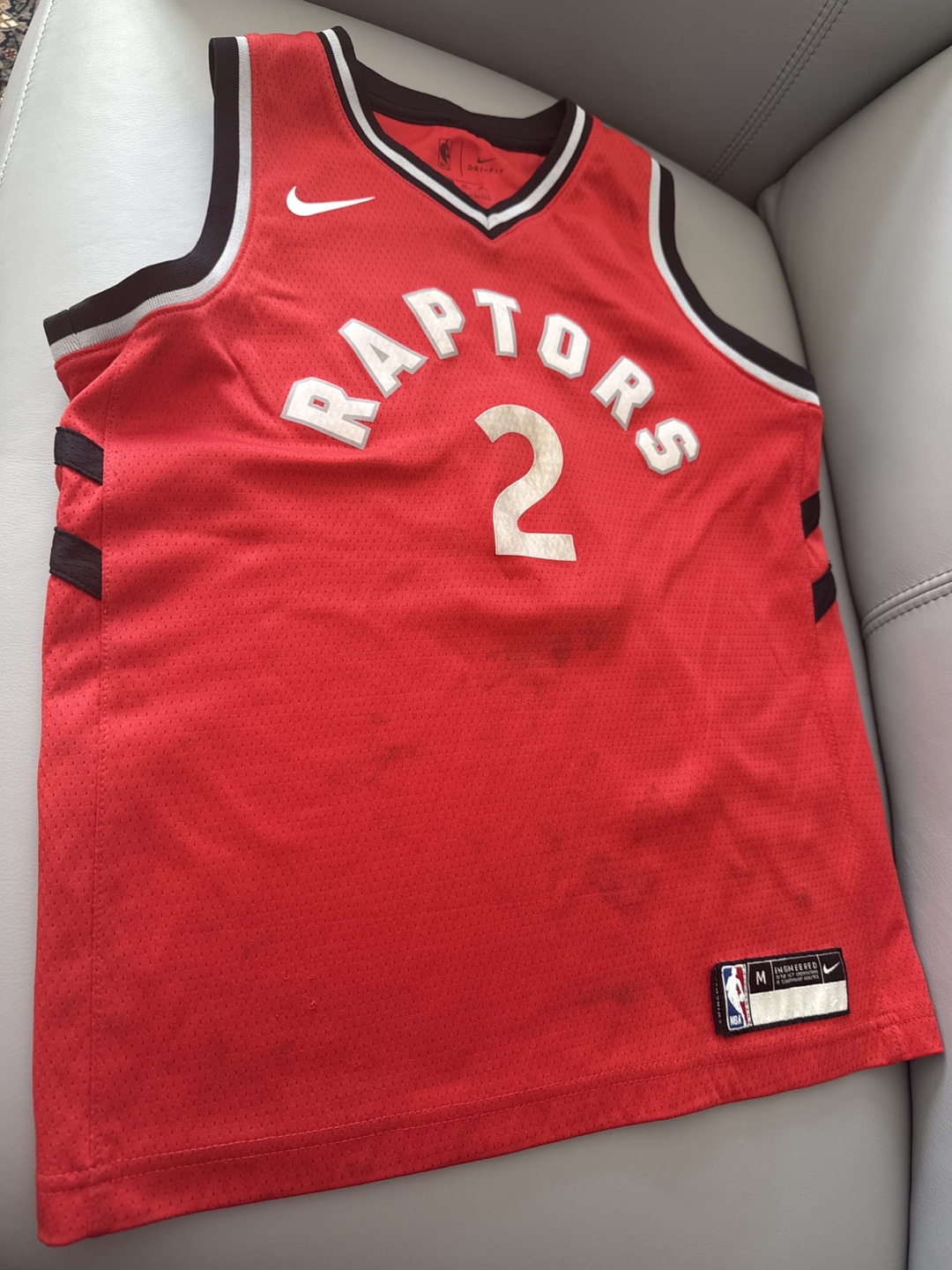 Youth Kawhi Leonard Toronto Raptors Jersey Size M