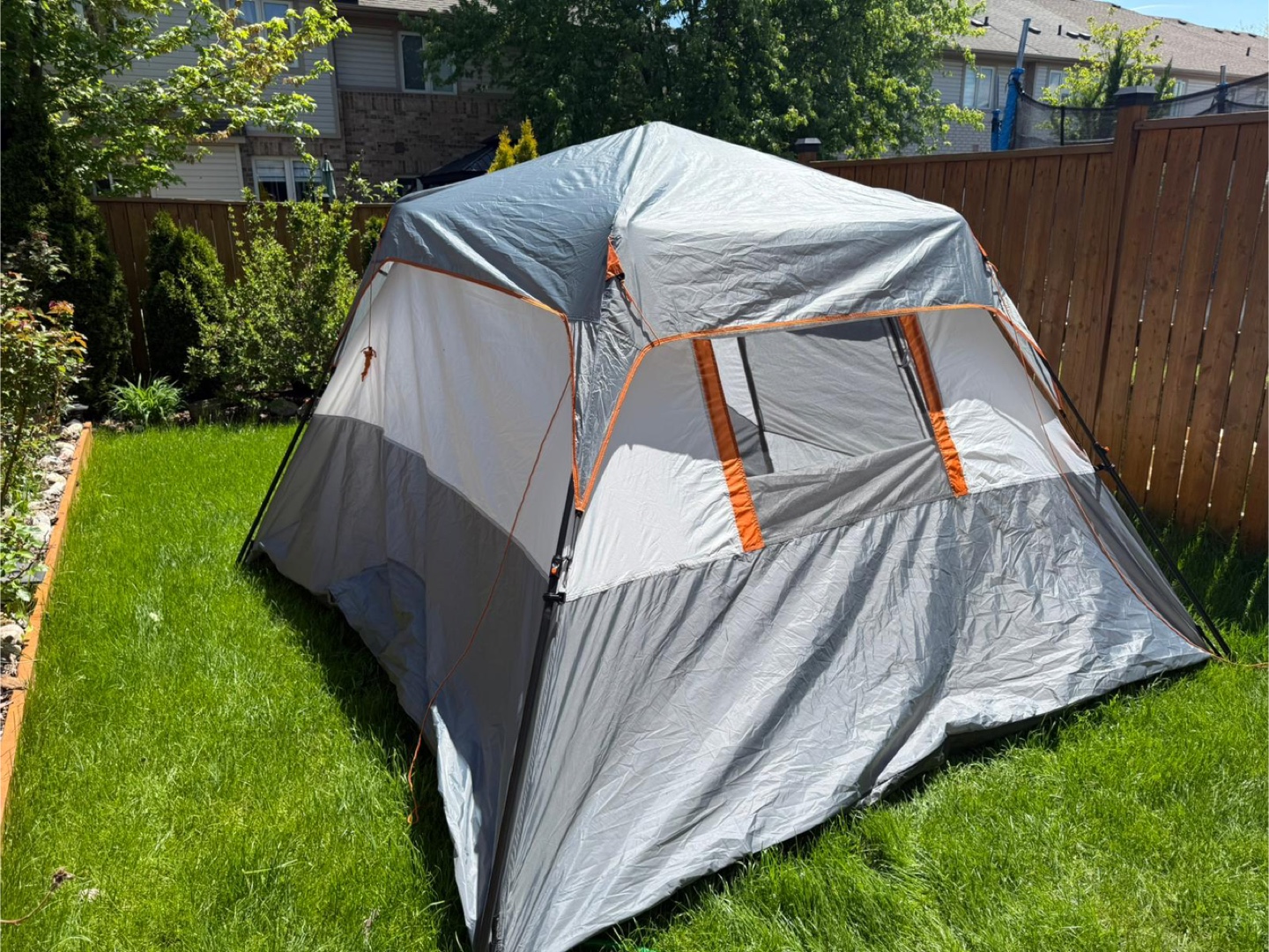 6-Person Instant Cabin Tent + Igloo 50qt Cooler