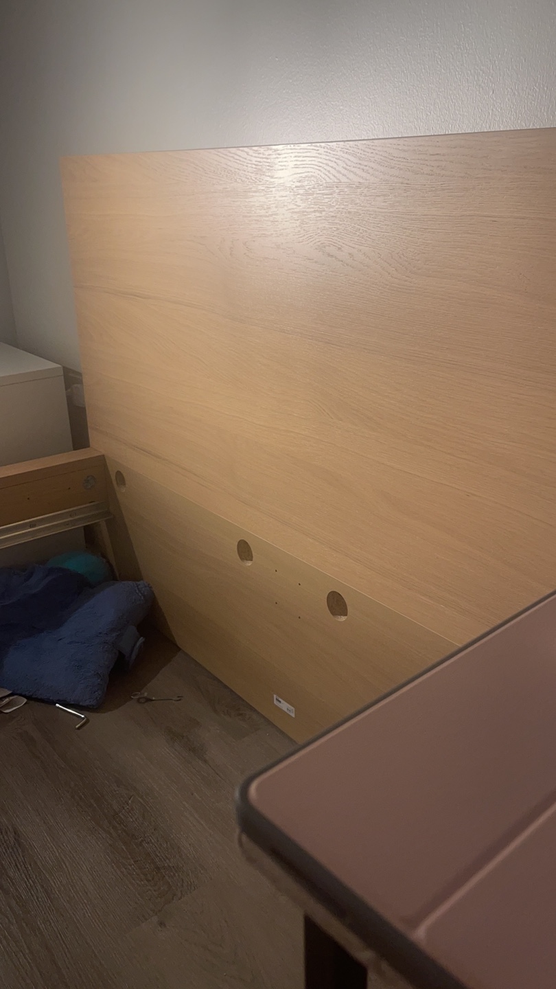 IKEA MALM Headboard for Full Size bed- Light Oak - photo 3