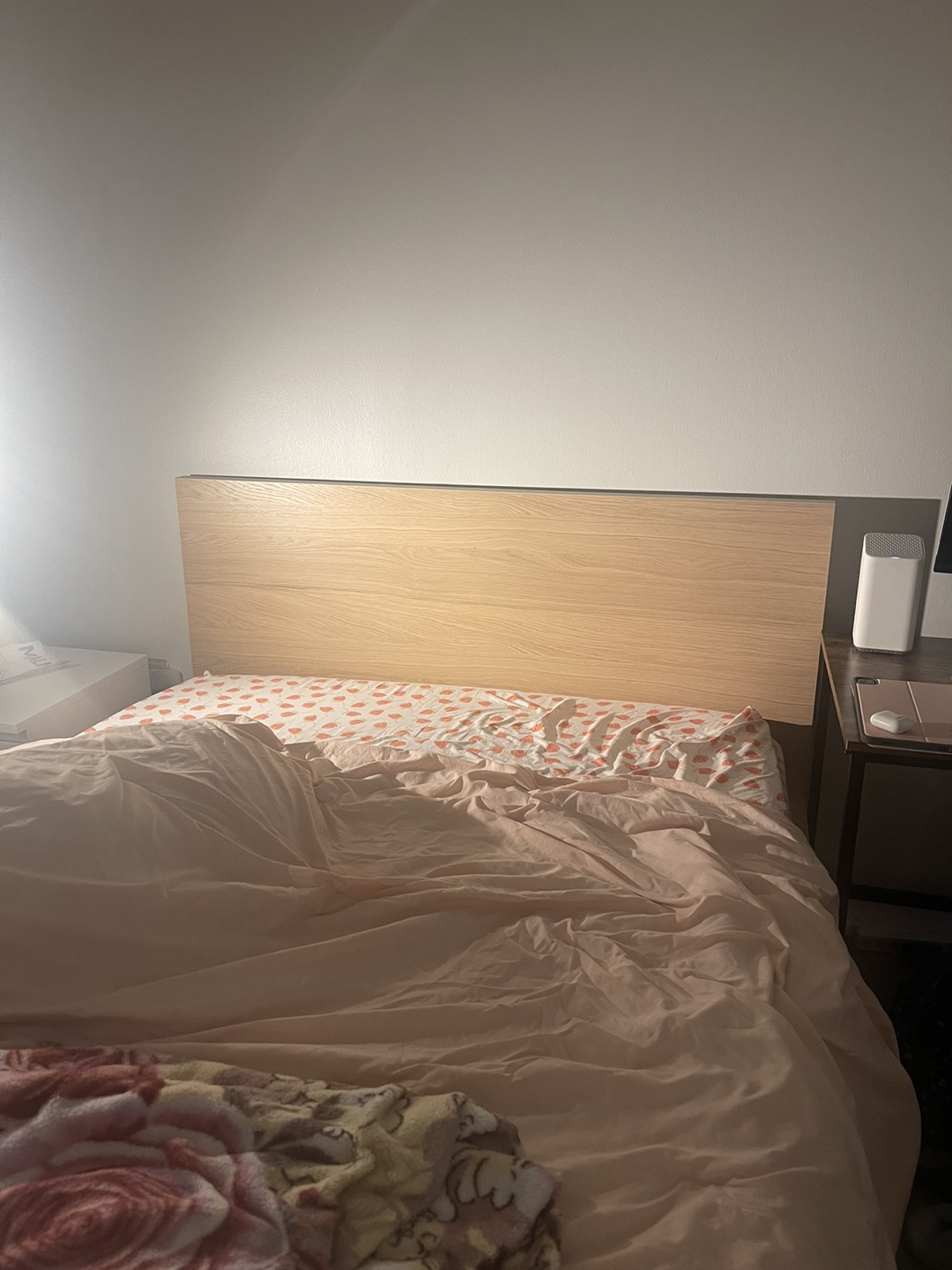 IKEA MALM Headboard for Full Size bed- Light Oak - photo 2