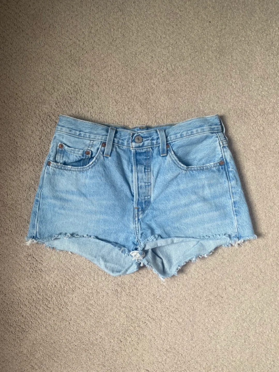 Levi's 501 Denim Shorts image indicator(2)