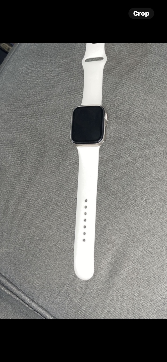 Apple Watch Series 4 White Sport Band - photo 2