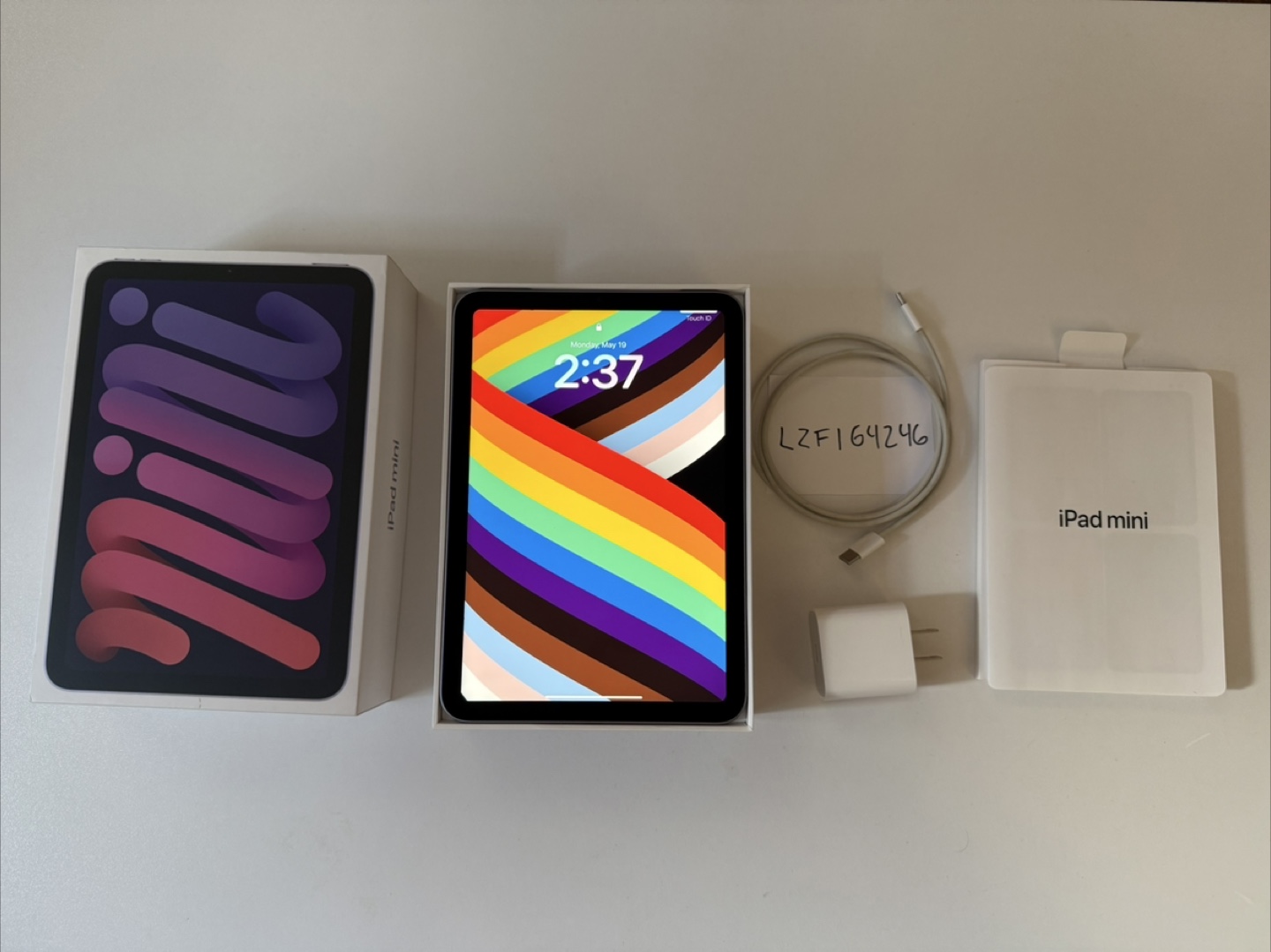 iPad mini (6th gen) - Purple - Like New in Box
