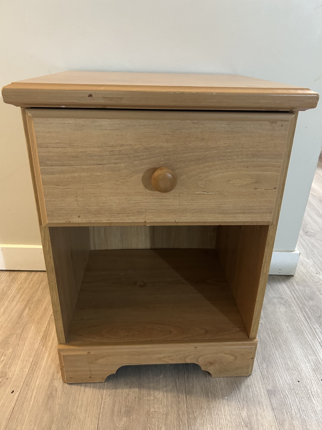 Small Wooden Nightstand