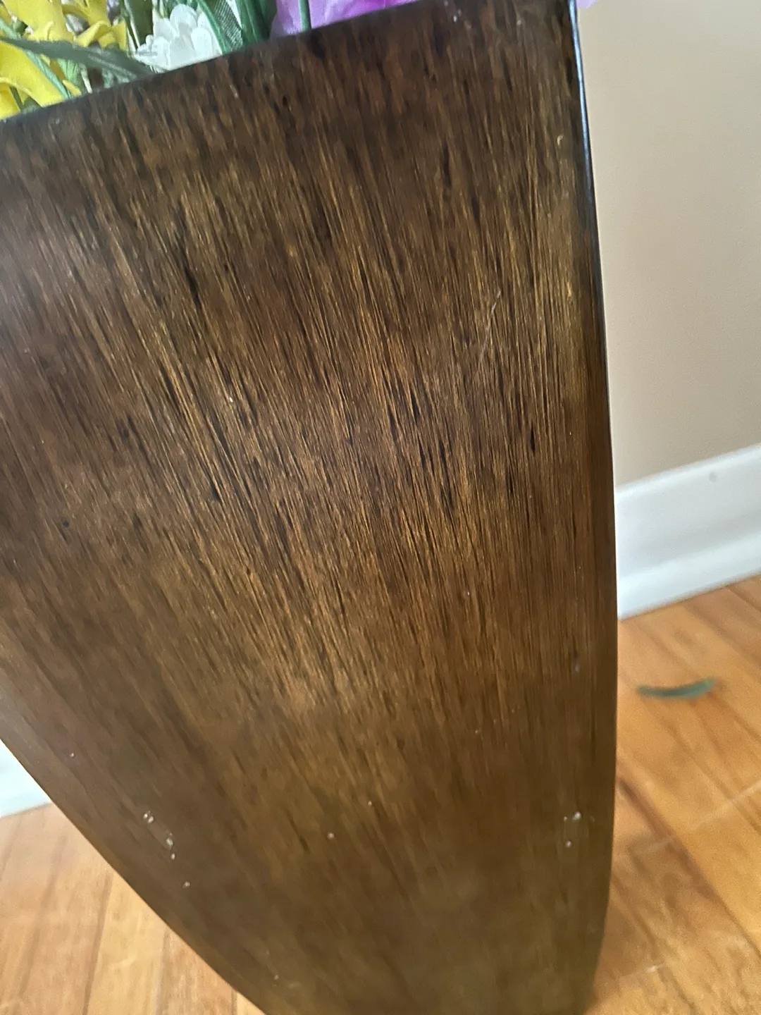 Wooden Vase with Artificial Flowers image indicator(3)