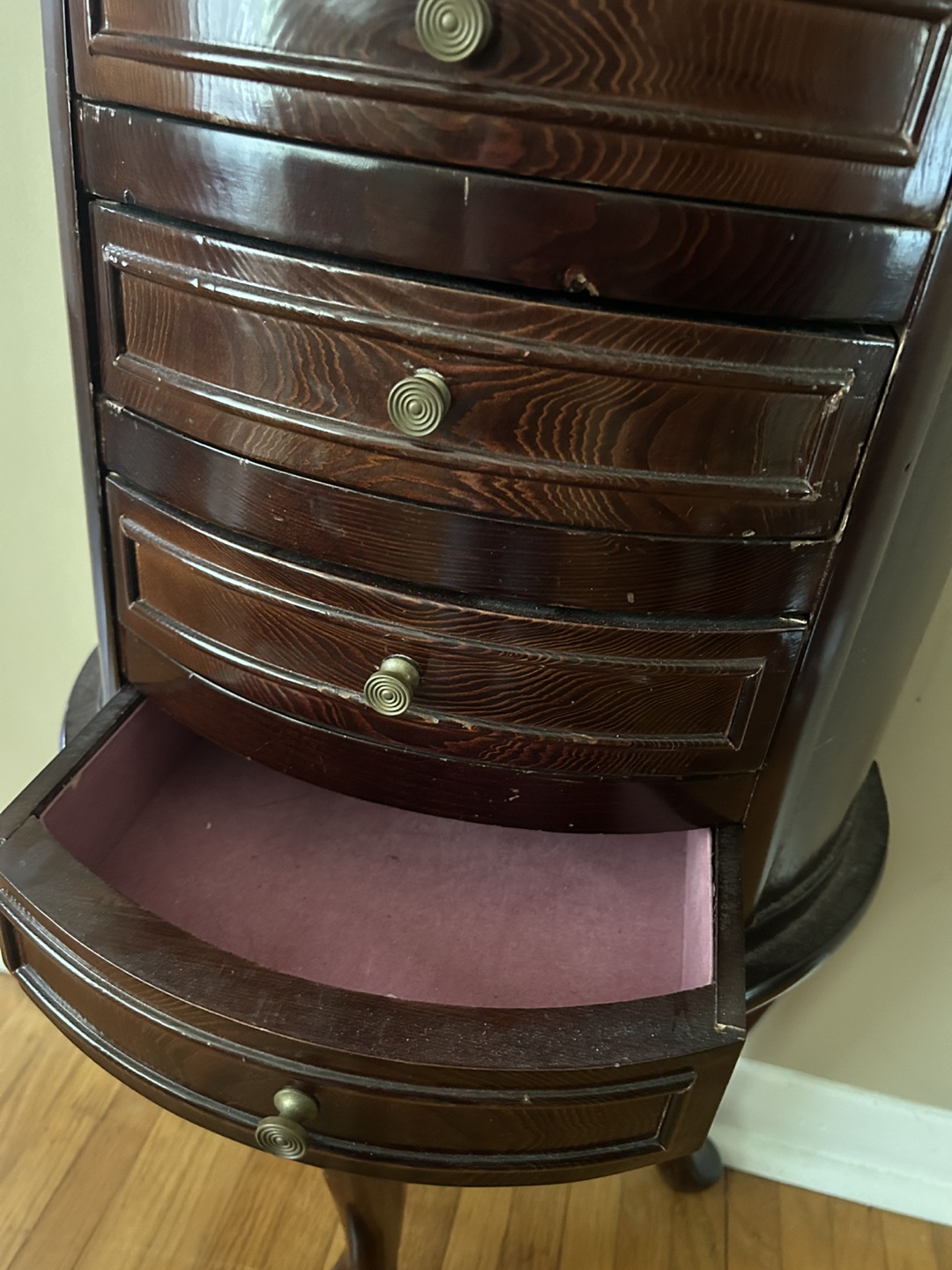 Wooden Demi Lune Table - photo 3