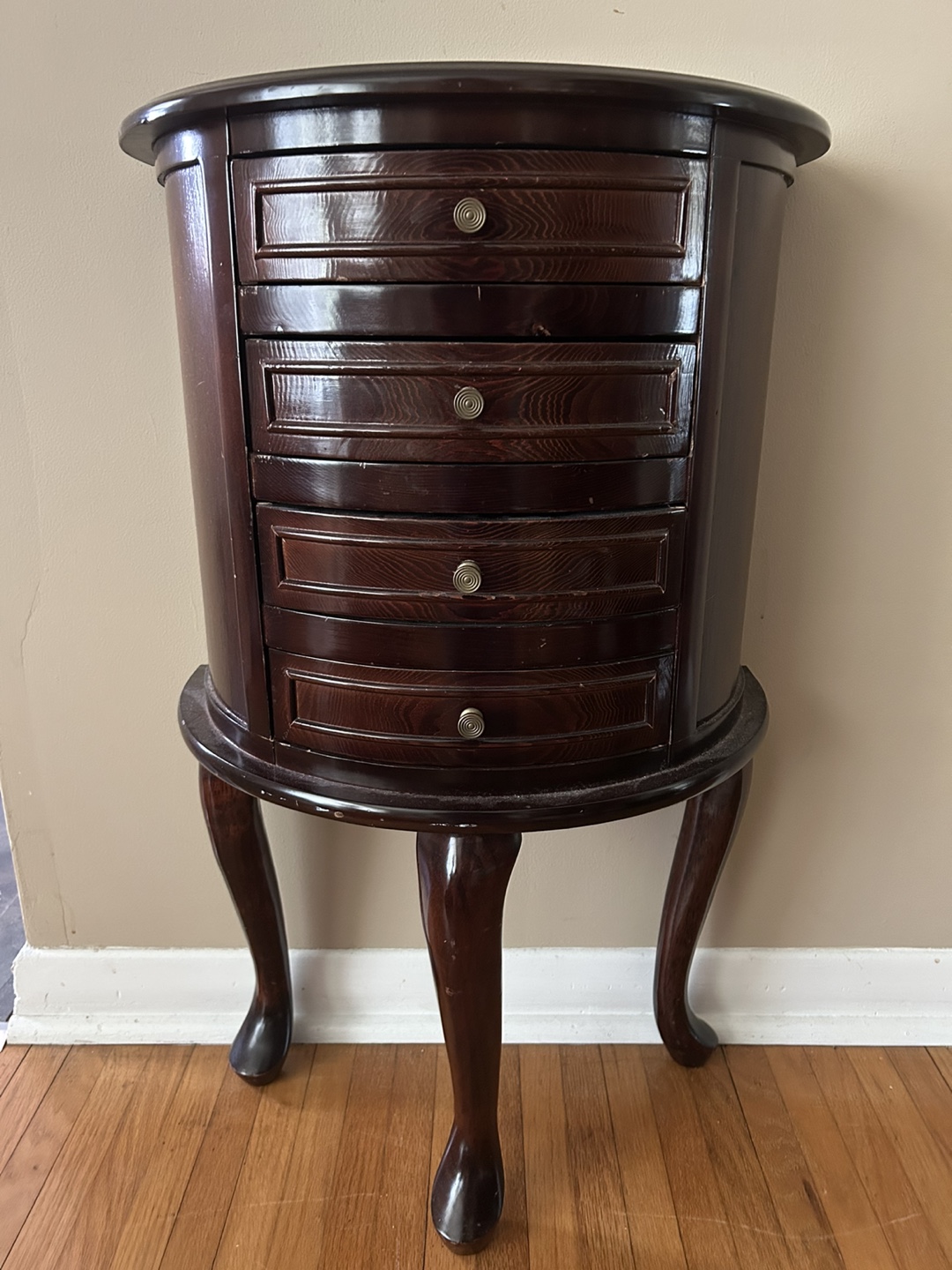 Wooden Demi Lune Table - photo 4