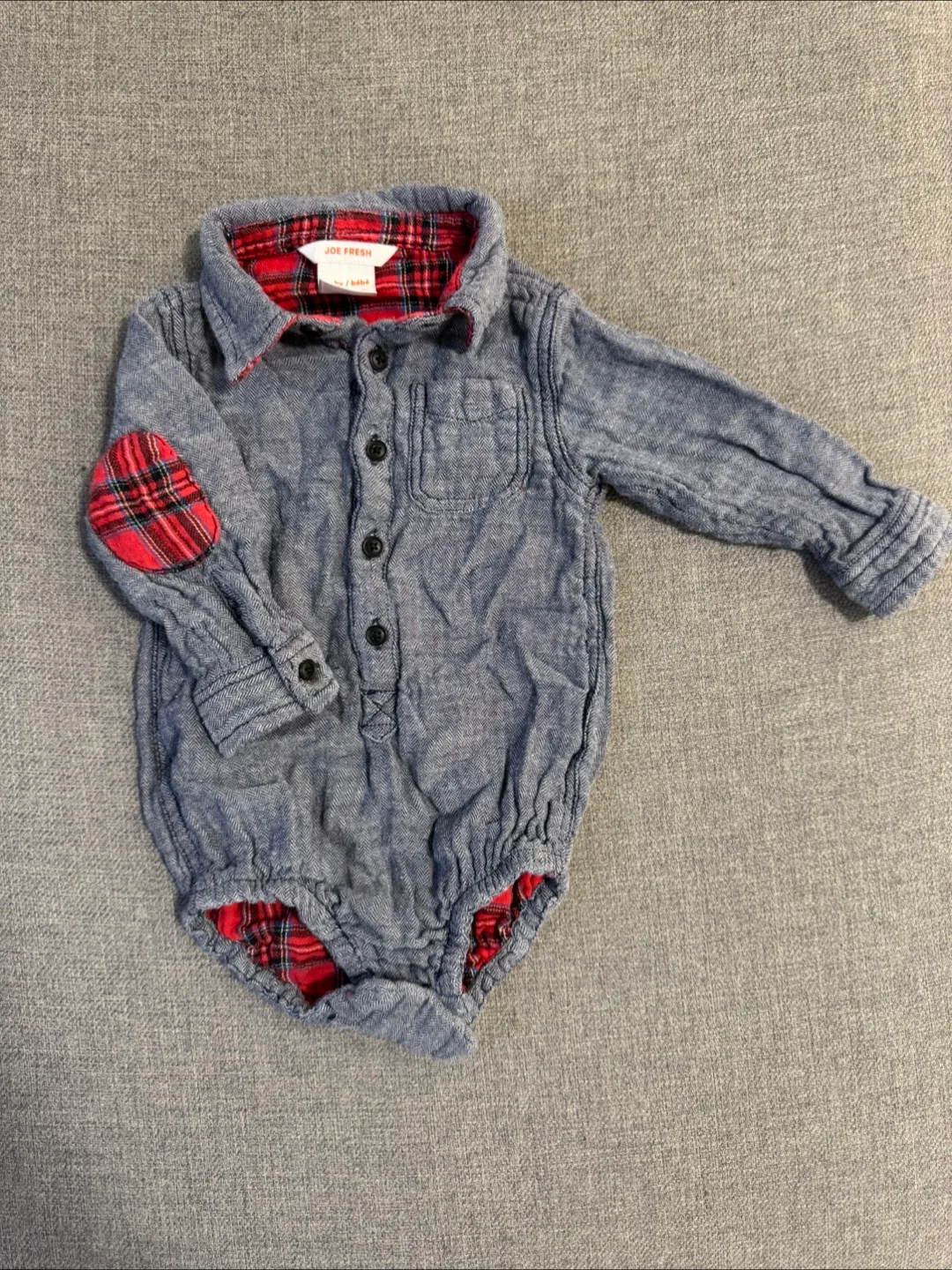 Baby Boy Button-Up Bodysuit thumbnail