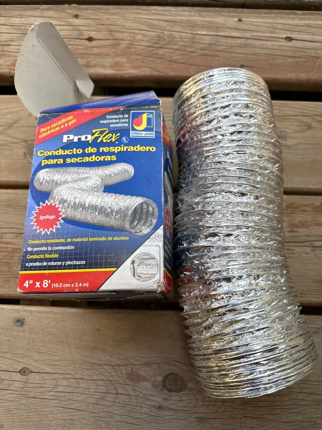 ProFlex Dryer Vent Duct - 4" x 8" image indicator(2)