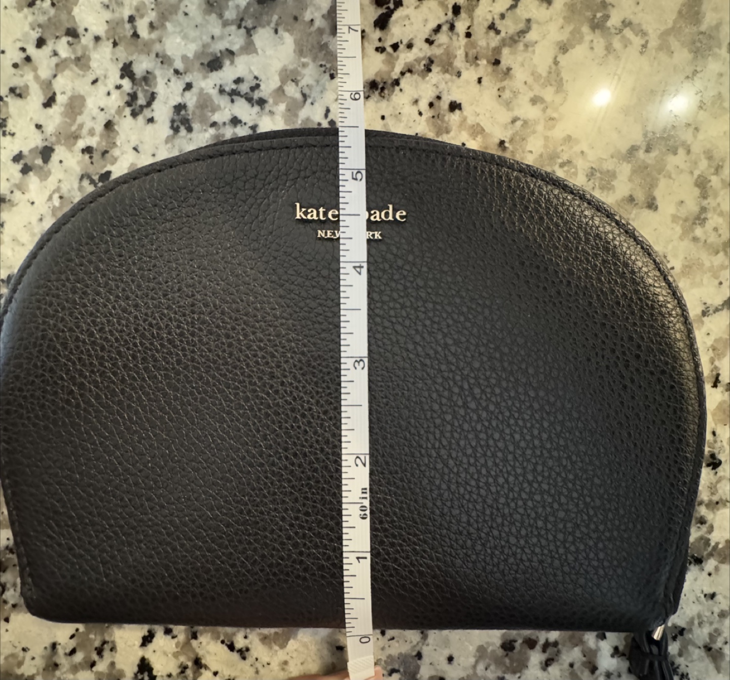 Kate Spade New York Black Half-Moon Zip-Around Wristlet - photo 3