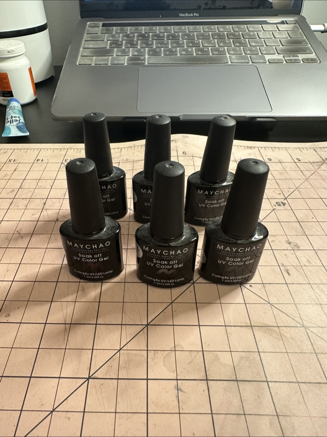 MAYCHAO Soak Off UV JELLY Color Gel Nail Polish Set