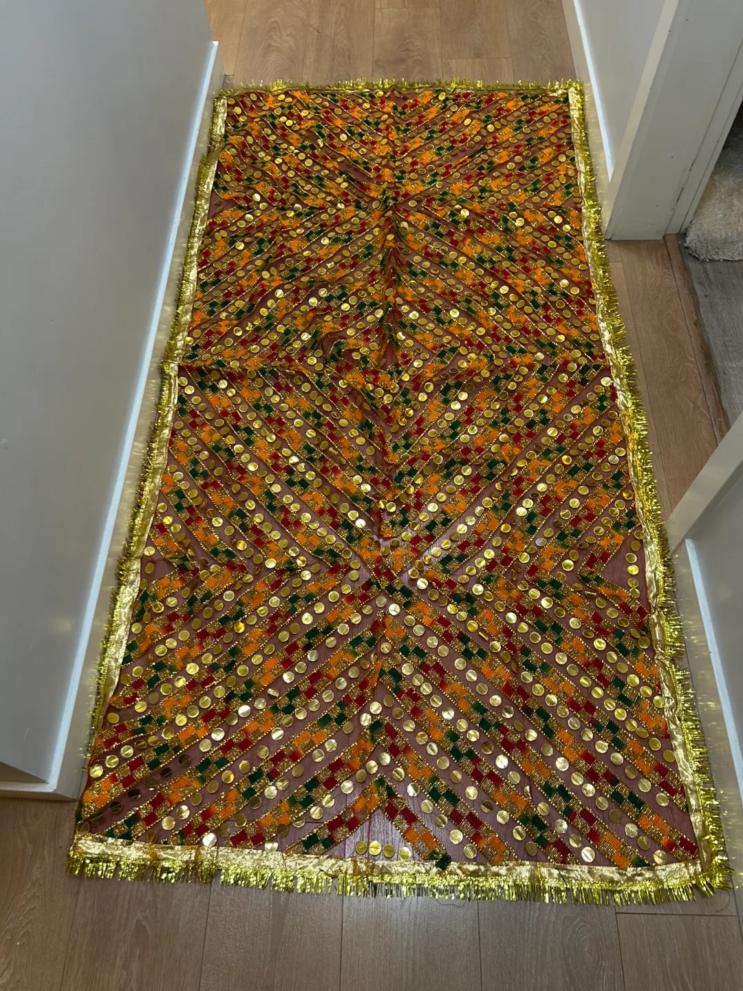 Gorgeous Embellished Indian Dupatta thumbnail