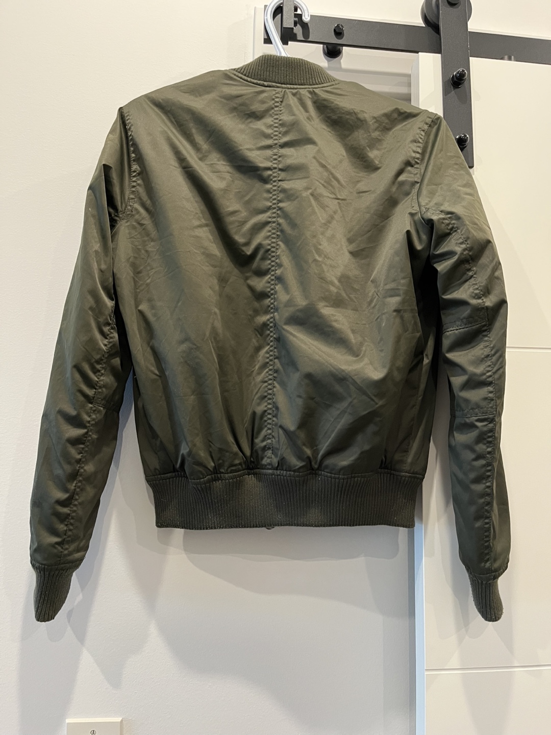 American Eagle Outfitters Olive Green Bomber Jacket - Size XS/TP - photo 3