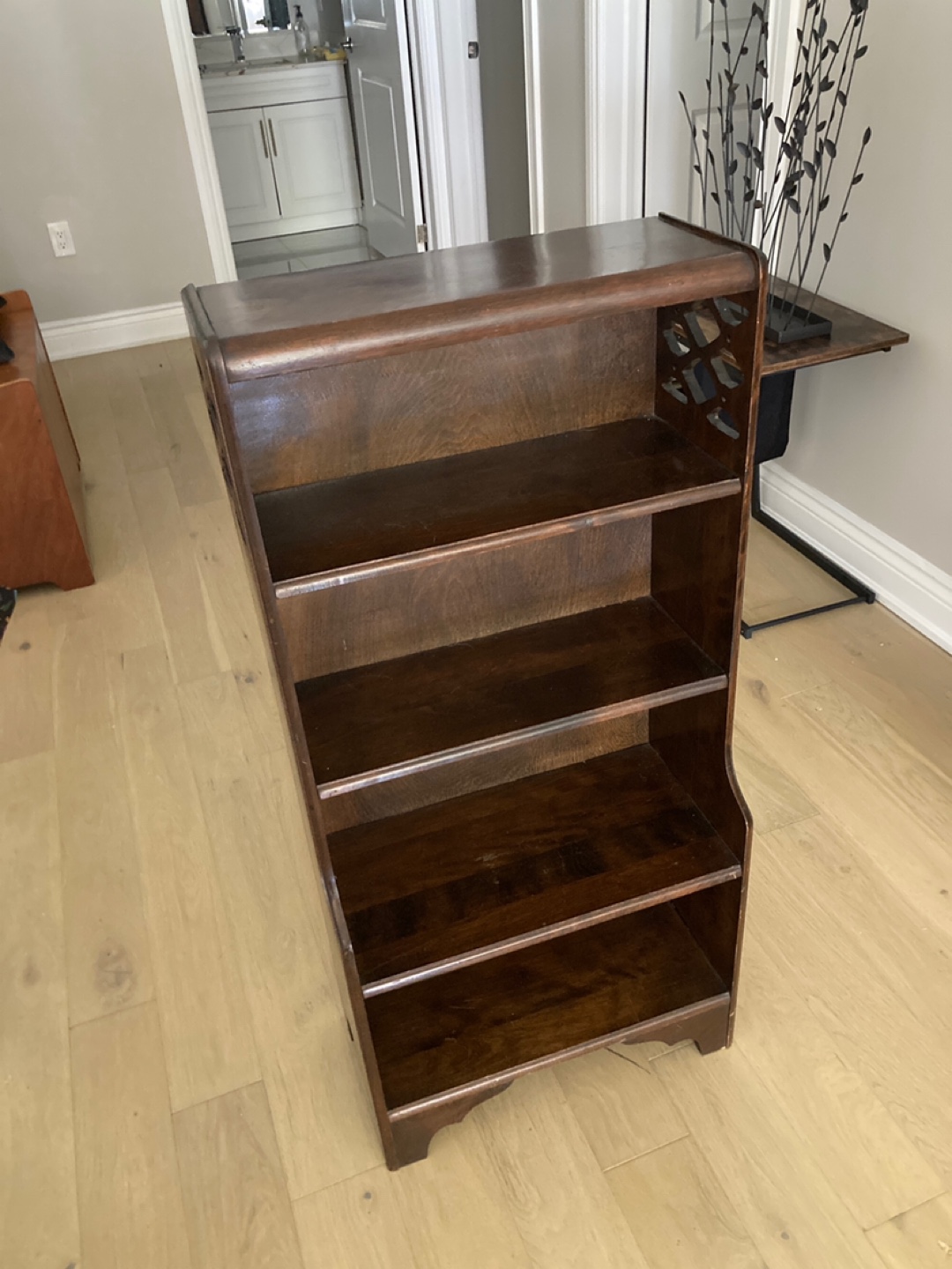 Vintage Wooden Bookcase