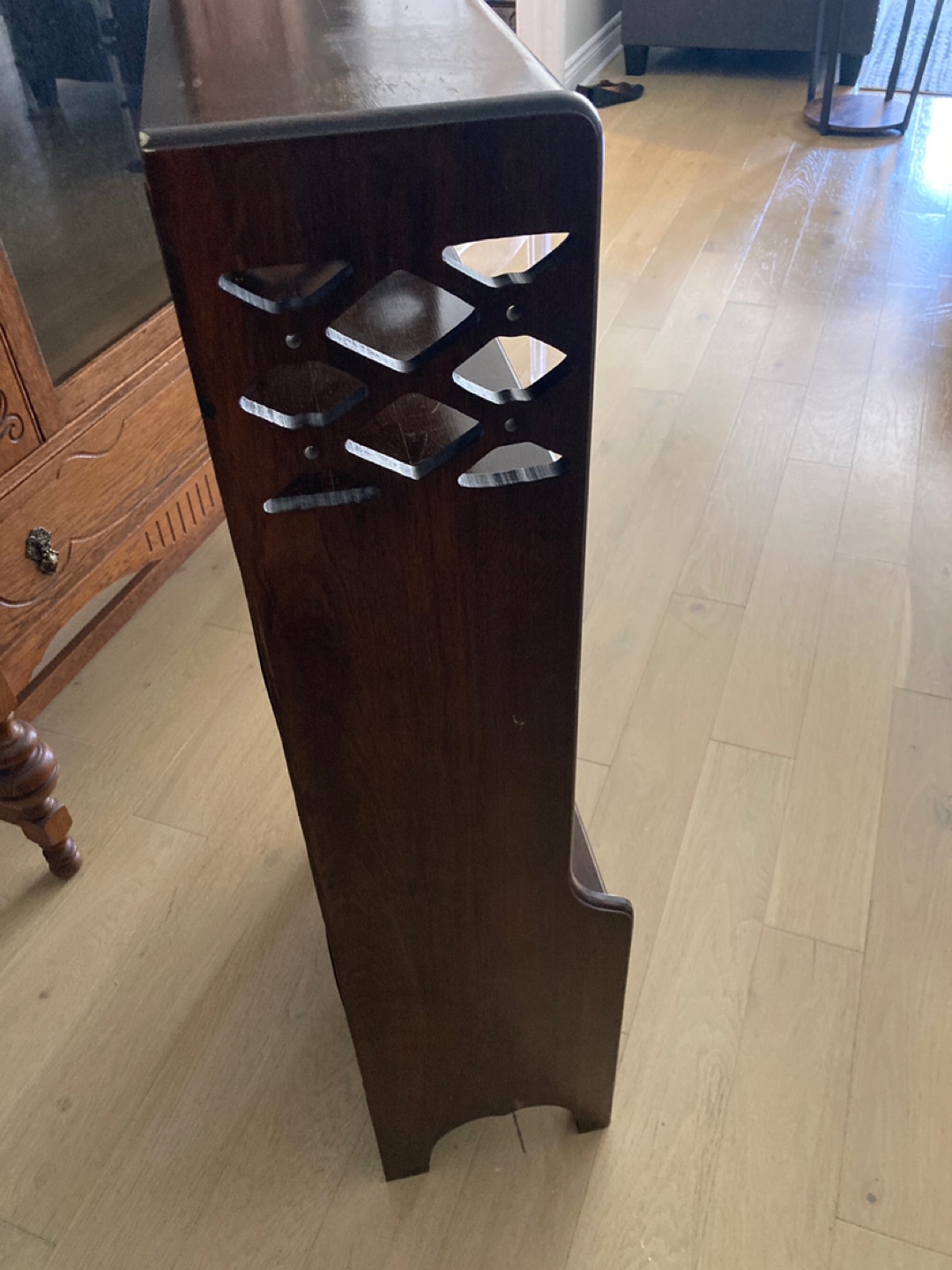 Vintage Wooden Bookcase - photo 4
