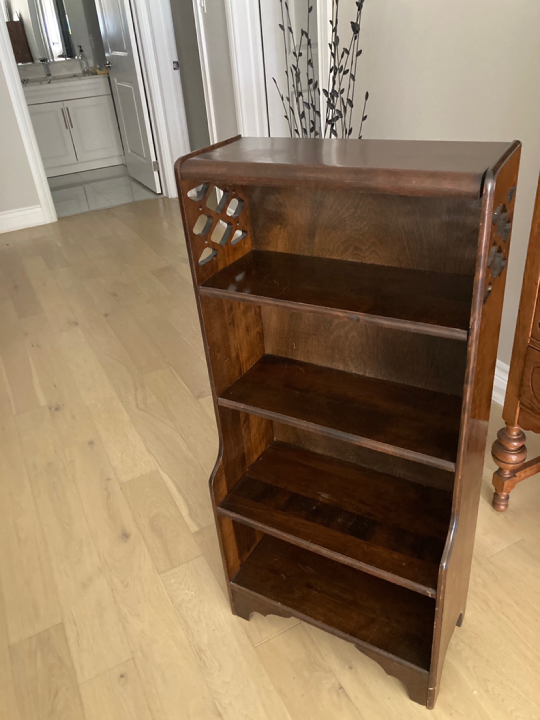 Vintage Wooden Bookcase - photo 3