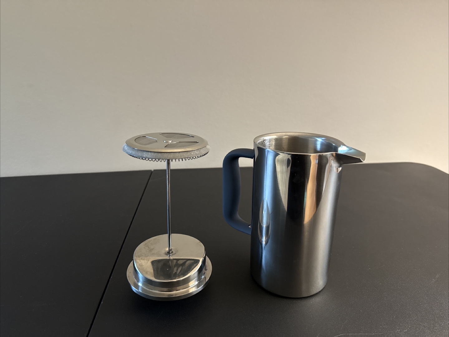 Stainless Steel Insulated French Press - photo 3