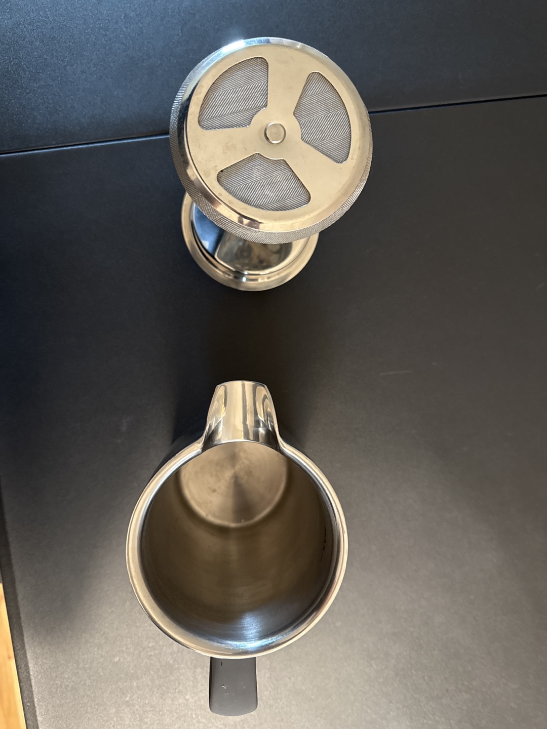 Stainless Steel Insulated French Press - photo 4