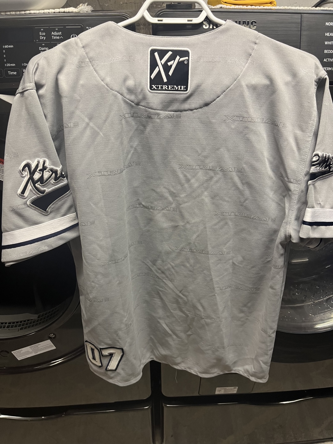 Xtreme Gray Baseball Jersey - Size XL - photo 2