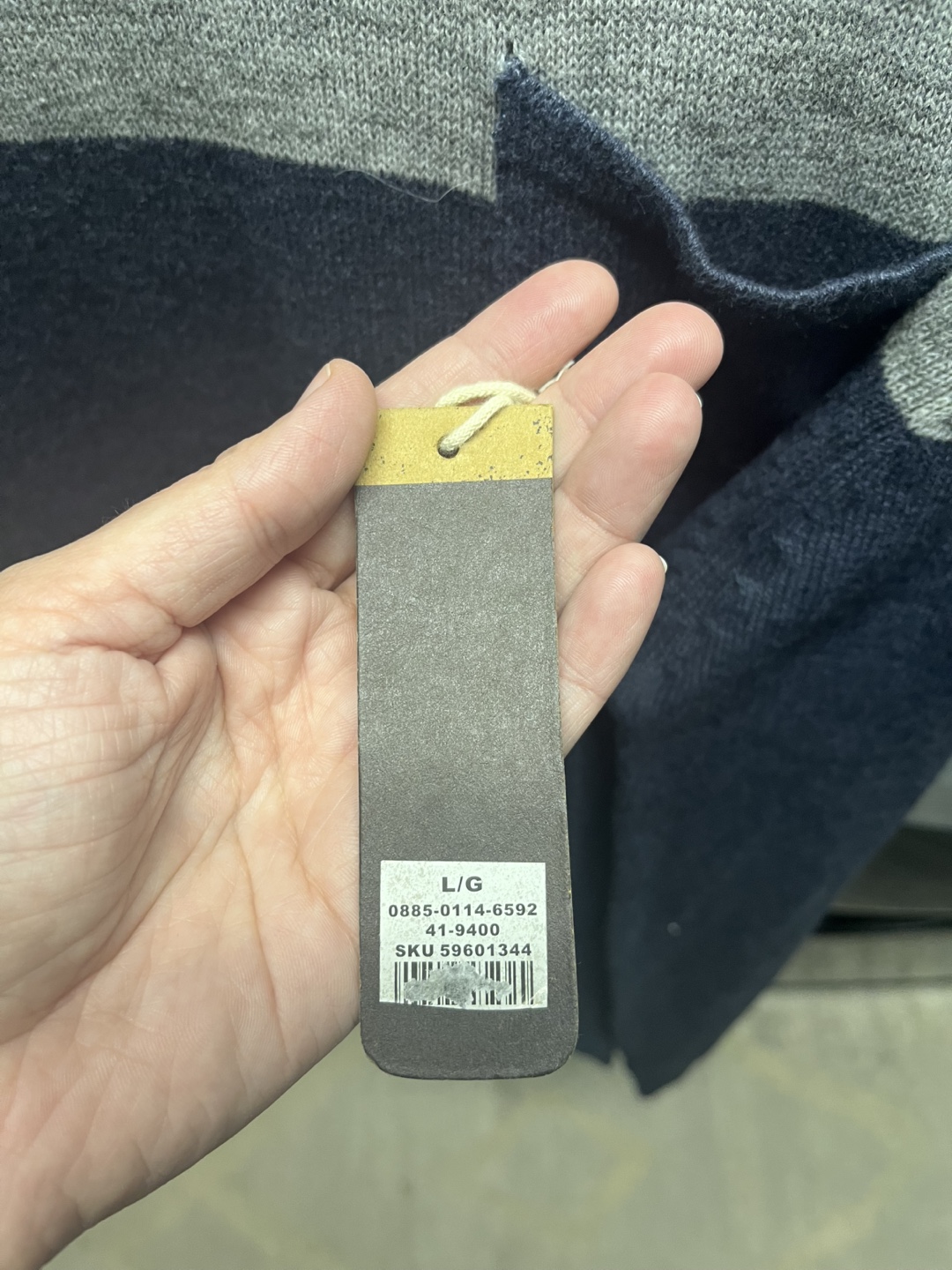 Urban Man Men's Colour Block Sweater - Size Large - photo 2