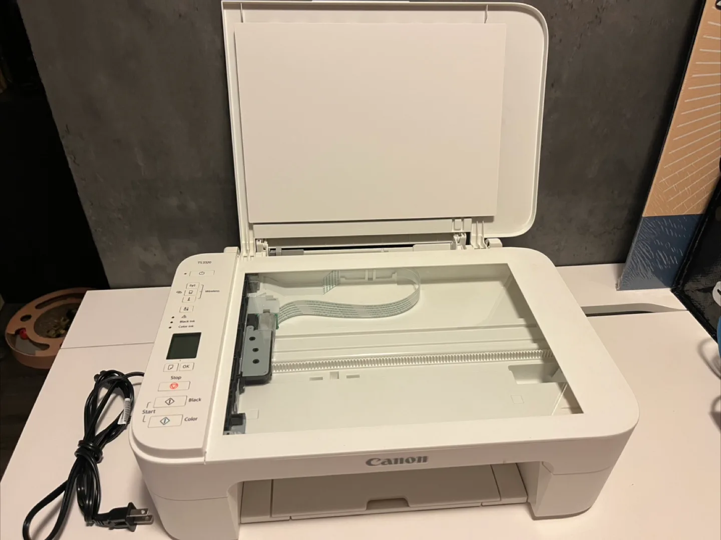 Canon PIXMA TS3300 Wireless Colour Inkjet Printer image indicator(4)