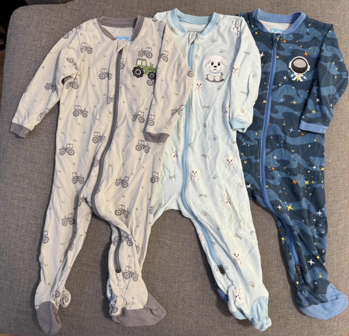 Three Baby Sleepers - 9 Months