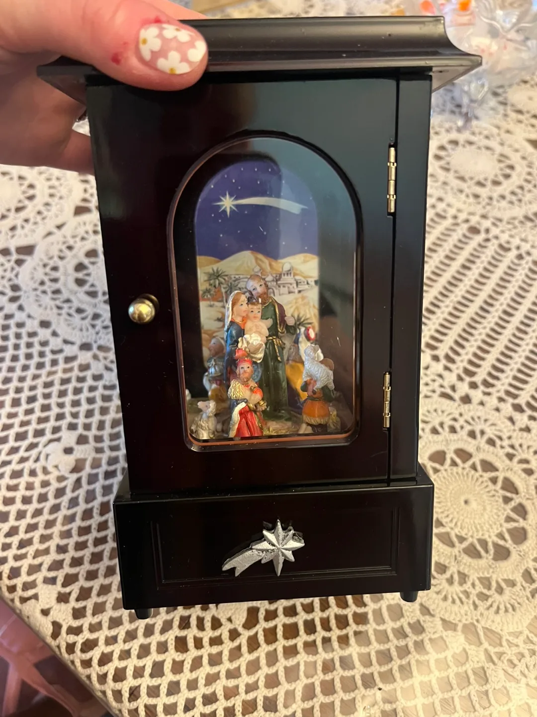 Vintage Christmas Musical Box