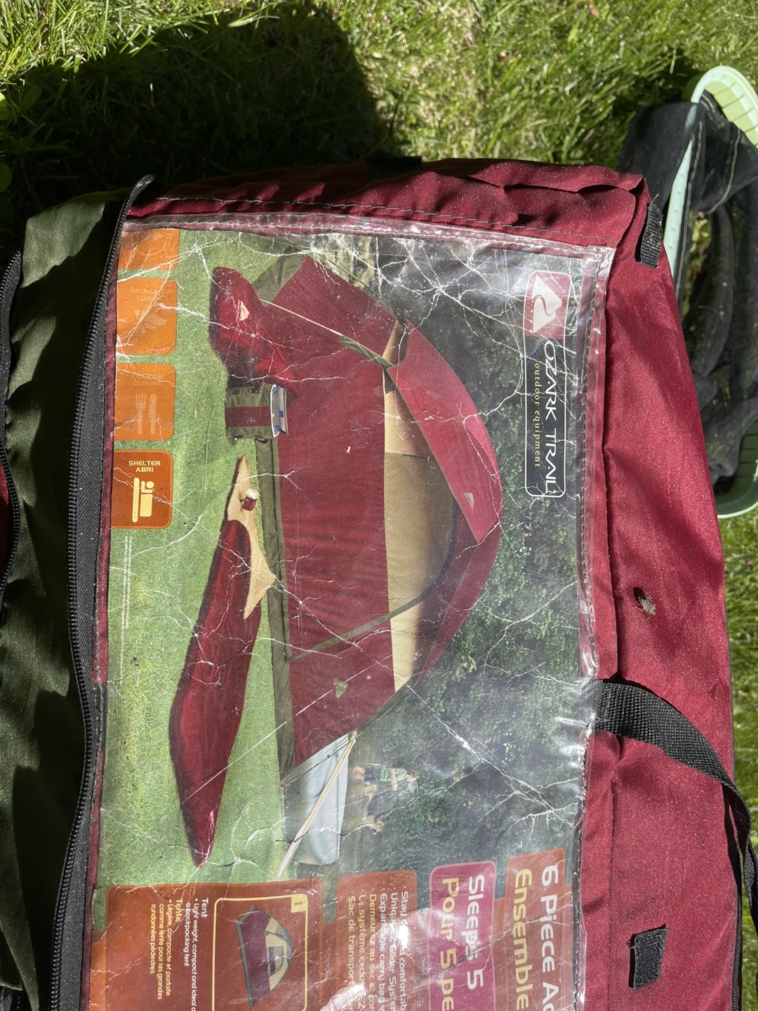 6-Piece Ozark Trail Camping Tent Combo - Sleeps 5 - photo 3