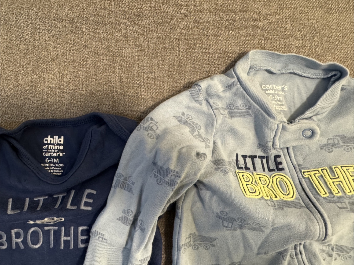 Little Brother Baby sleepers and t-shirt - photo 2