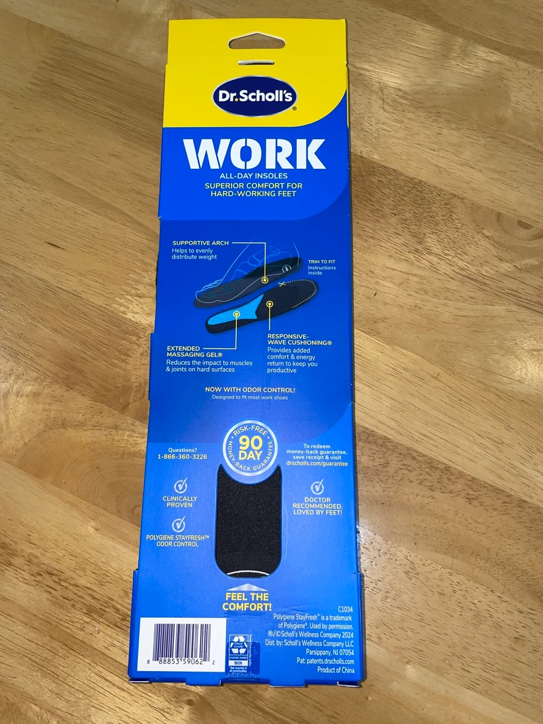 Dr. Scholl's Comfort & Energy Work Insoles image indicator(3)