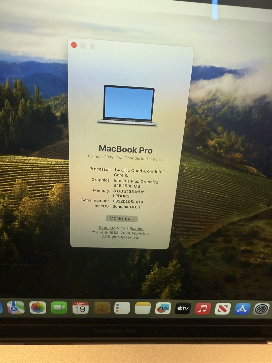 MacBook Pro 13" (2019) - i5 / 8GB / 256GB SSD - photo 5