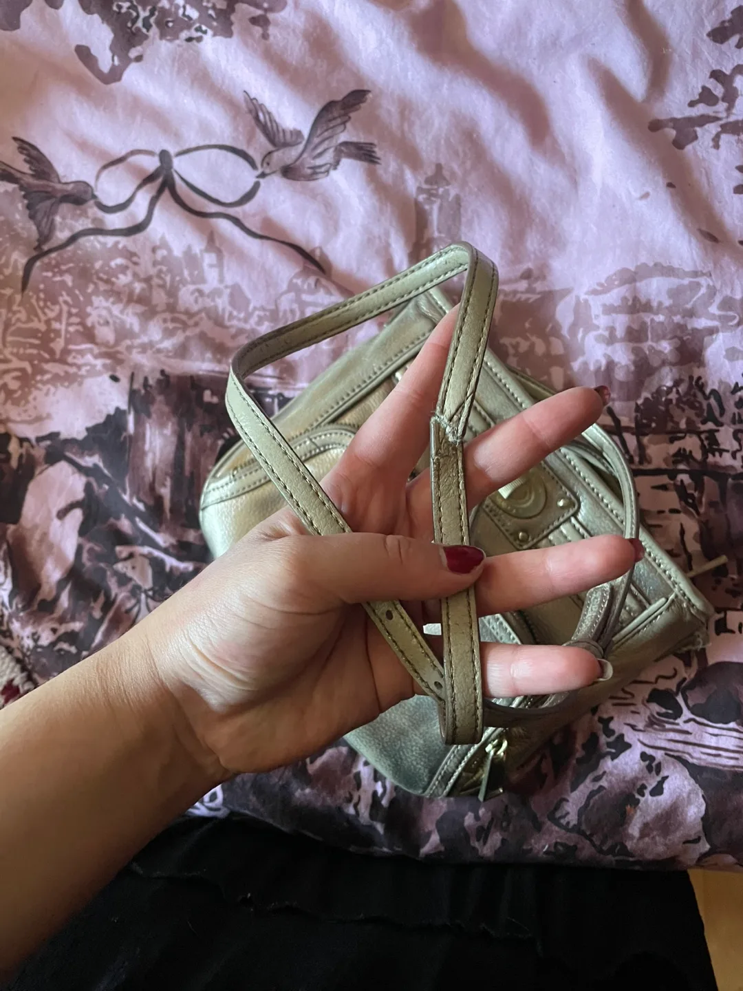 Calvin Klein Gold Crossbody Bag image indicator(4)