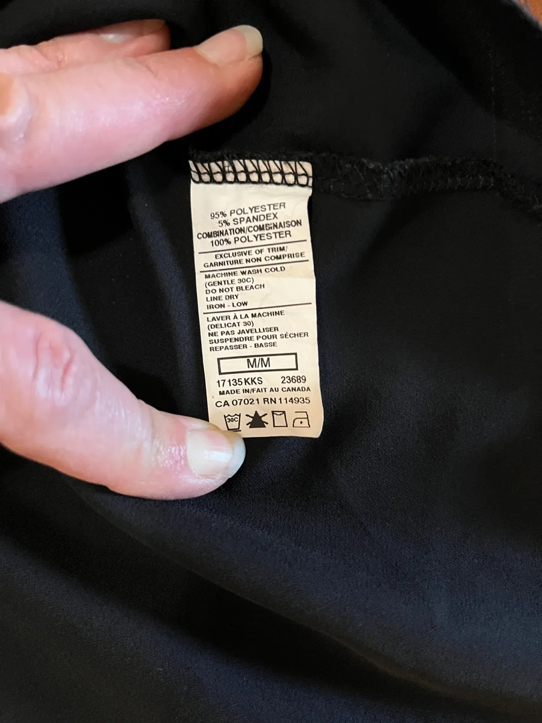 RD Style women’s medium textured & crepe blouse, black and white image indicator(4)