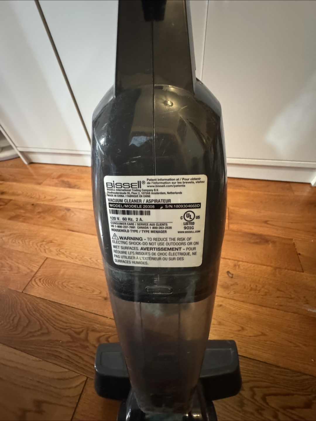 Bissell Vacuum model 20308 - photo 2